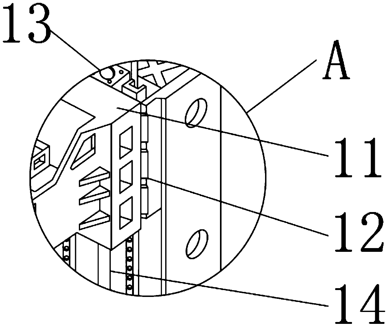 Numerical control machine tool for efficient machining of high-precision revolving body part