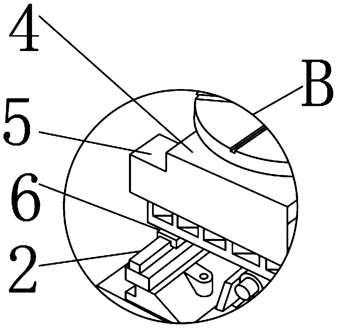 Numerical control machine tool for efficient machining of high-precision revolving body part