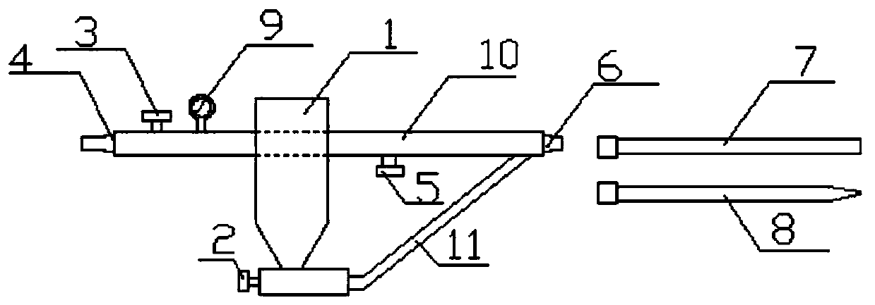 Surface finishing instrument for metal parts and using method thereof