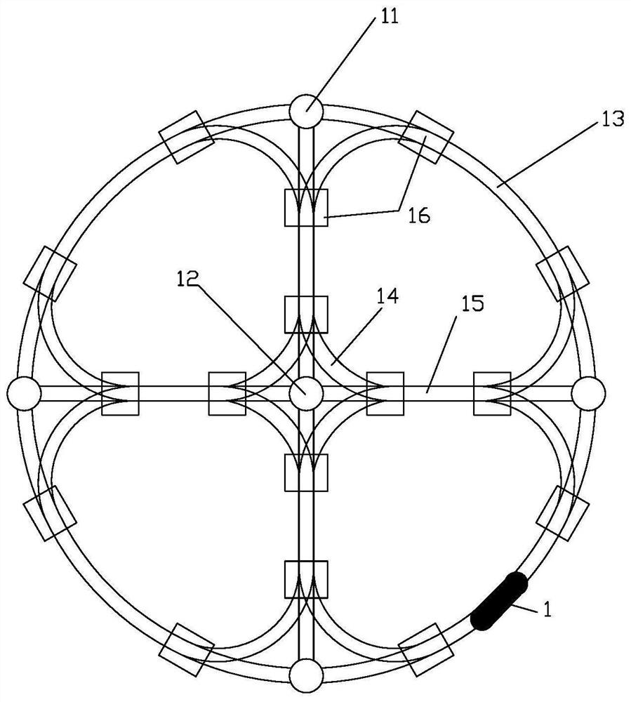 Safety control method for tubular logistics system