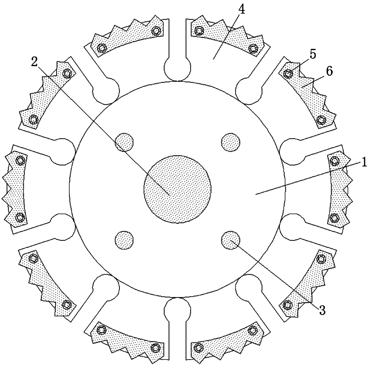 Wear-resistant diamond cutting saw blade