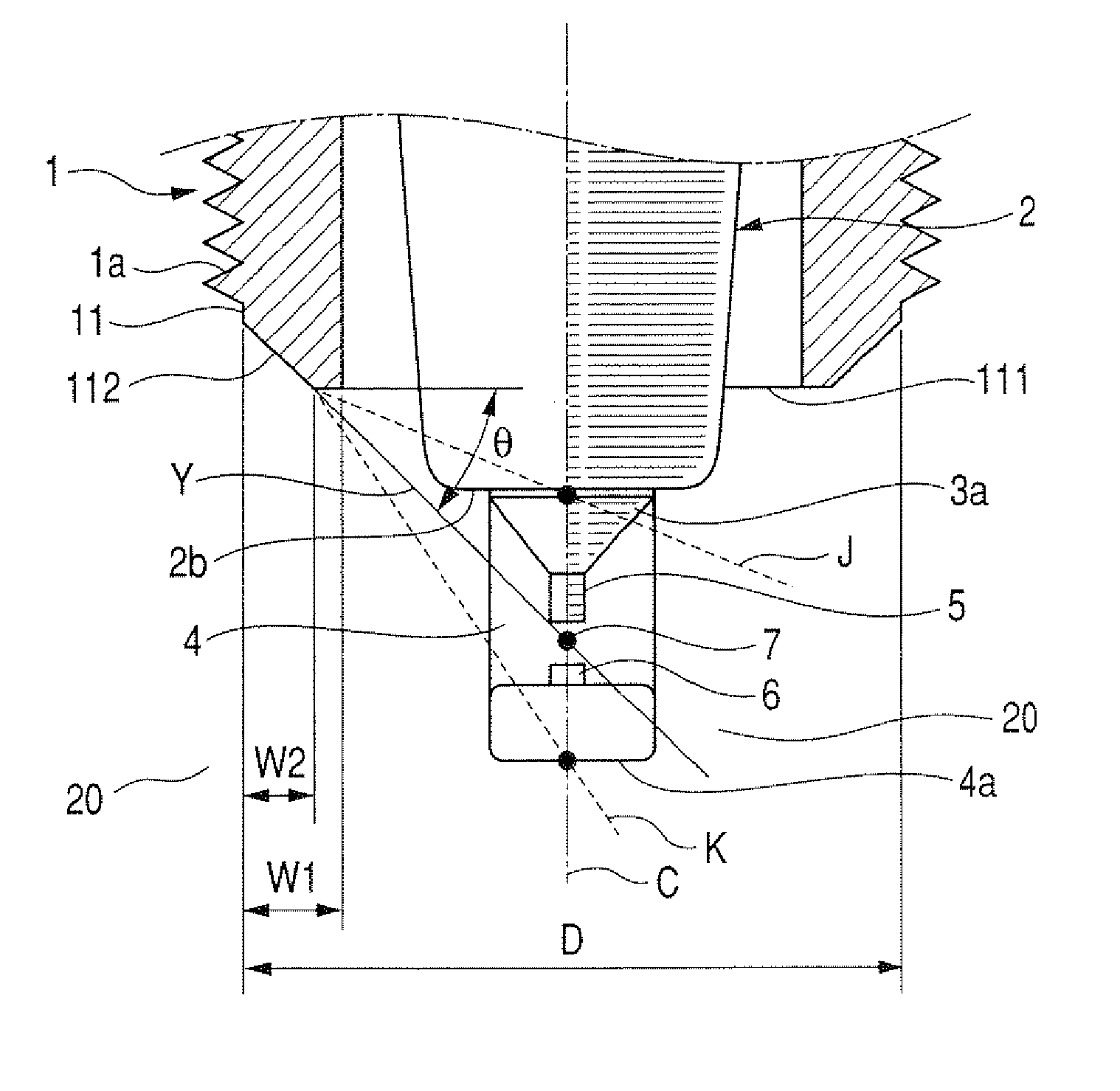 Spark plug with stream shaper to shape tumble vortex into desired stream in combustion chamber