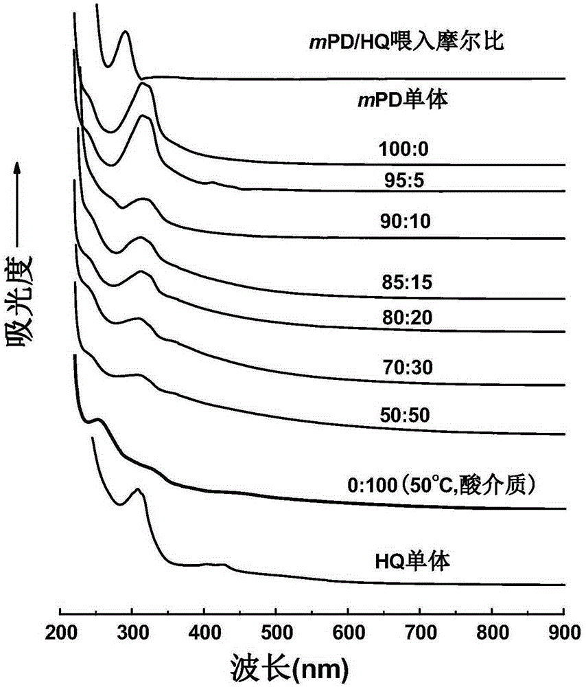 Full-aromatic phenol-amine copolymer containing multifunctional groups and preparation method and application thereof