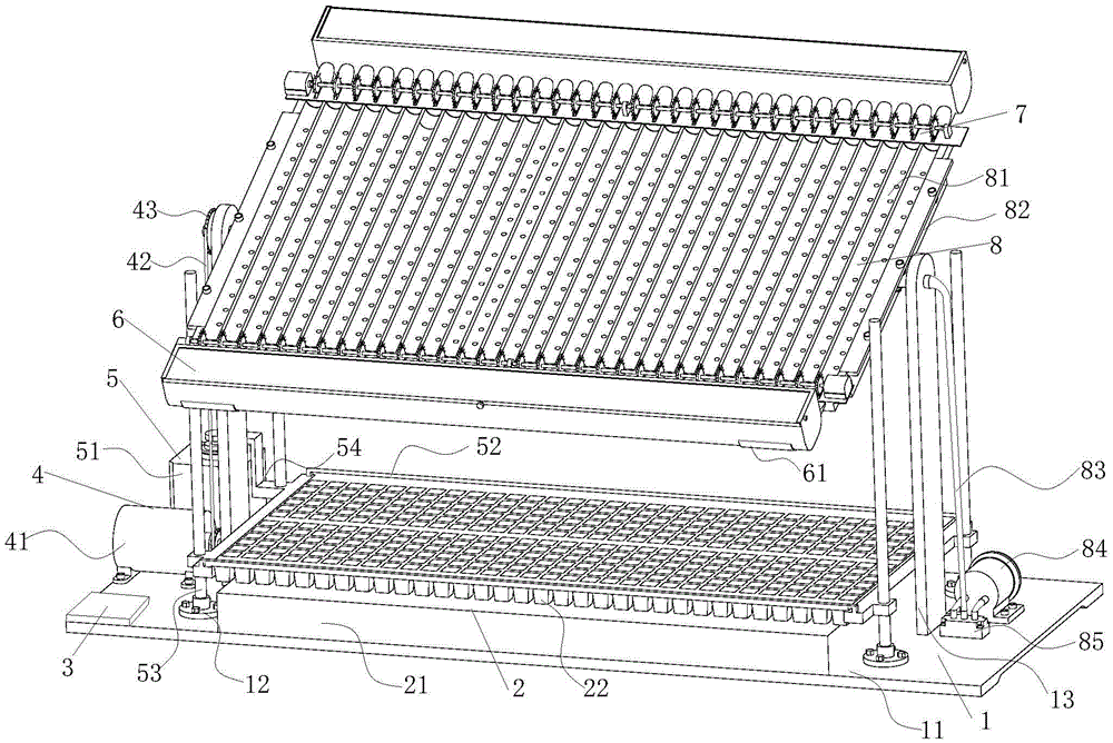 Air suction chute overturn type precise seeding device