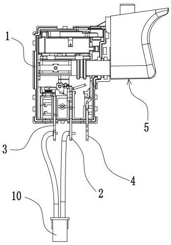 Large-current electric tool switch