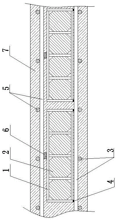 Construction method for light tube non-prestress hollow floor system