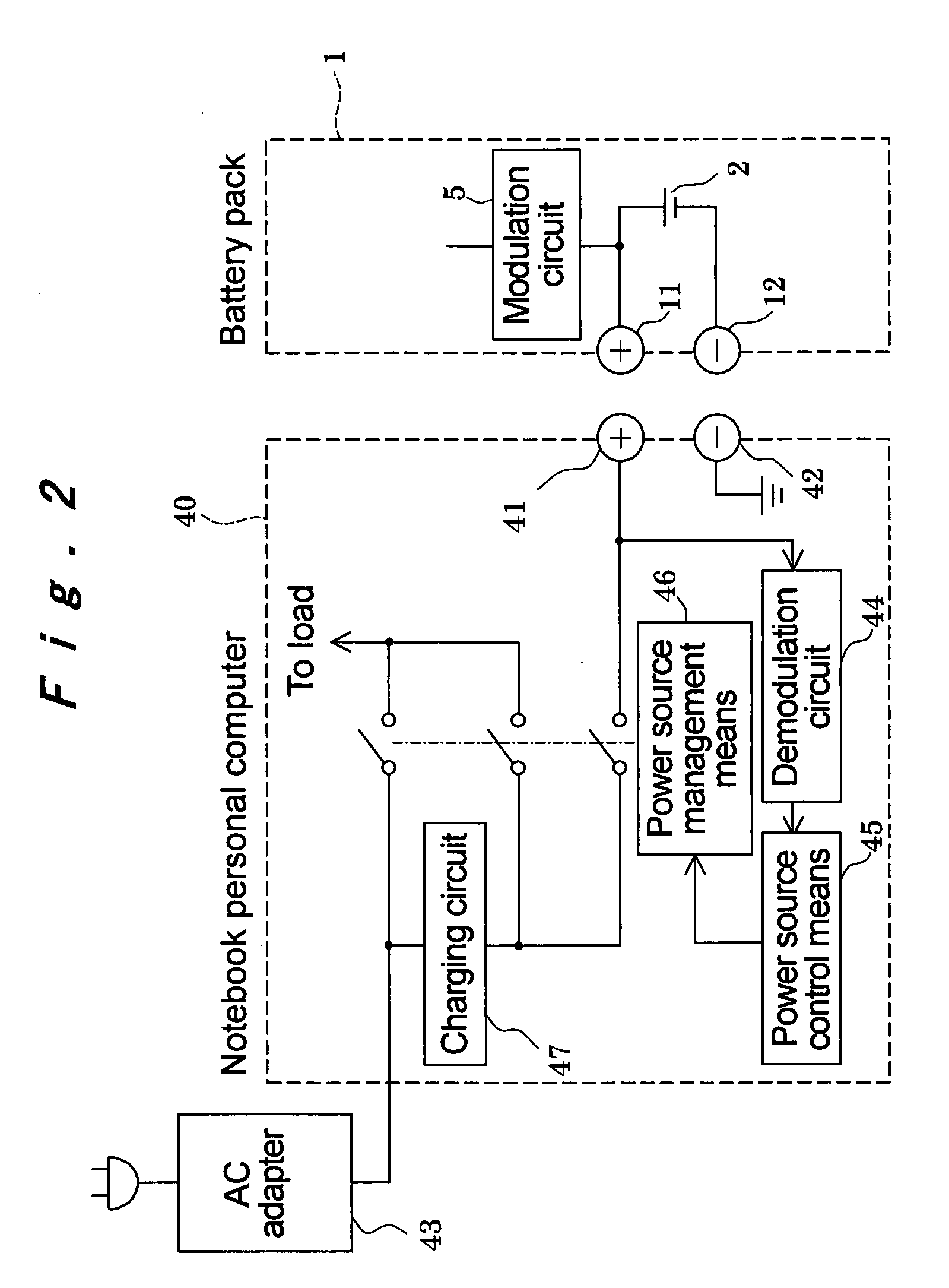 Battery pack and connection system thereof