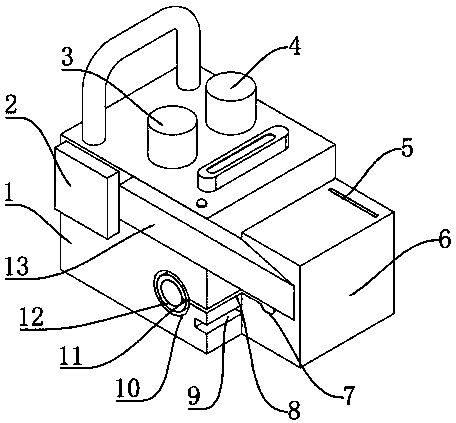 A device for binding steel bars at beam-column joints