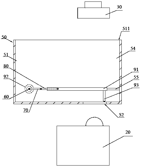 Lower aeration type ceramic photocuring forming machine