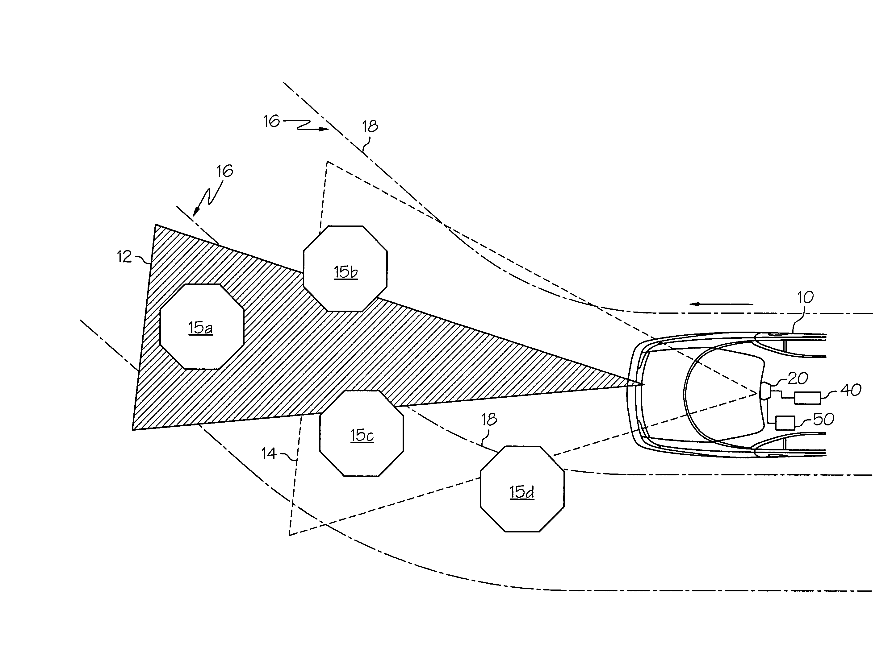 Enhanced adaptive cruise control system with forward vehicle collision mitigation