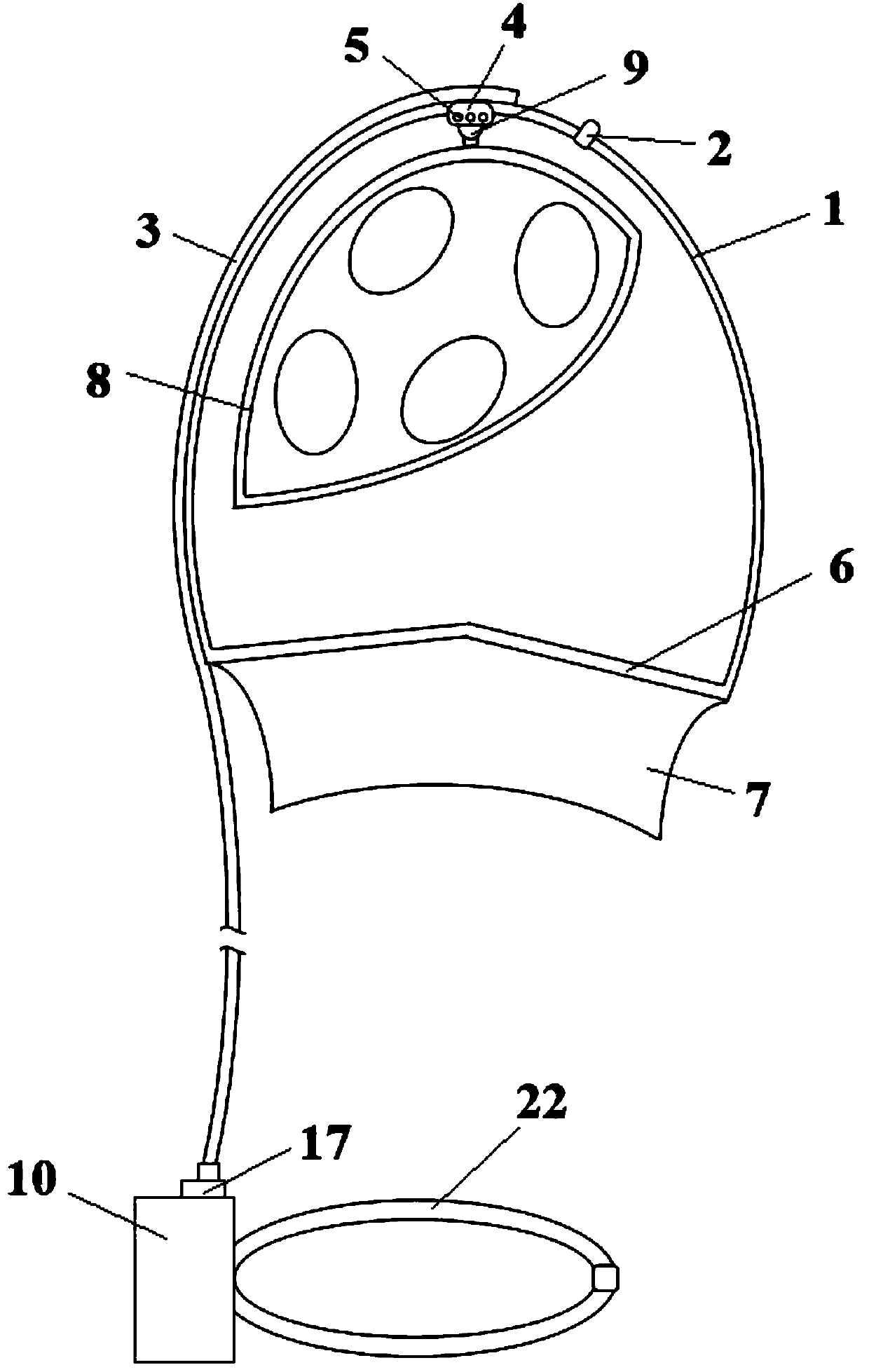 Biochemical protective hood