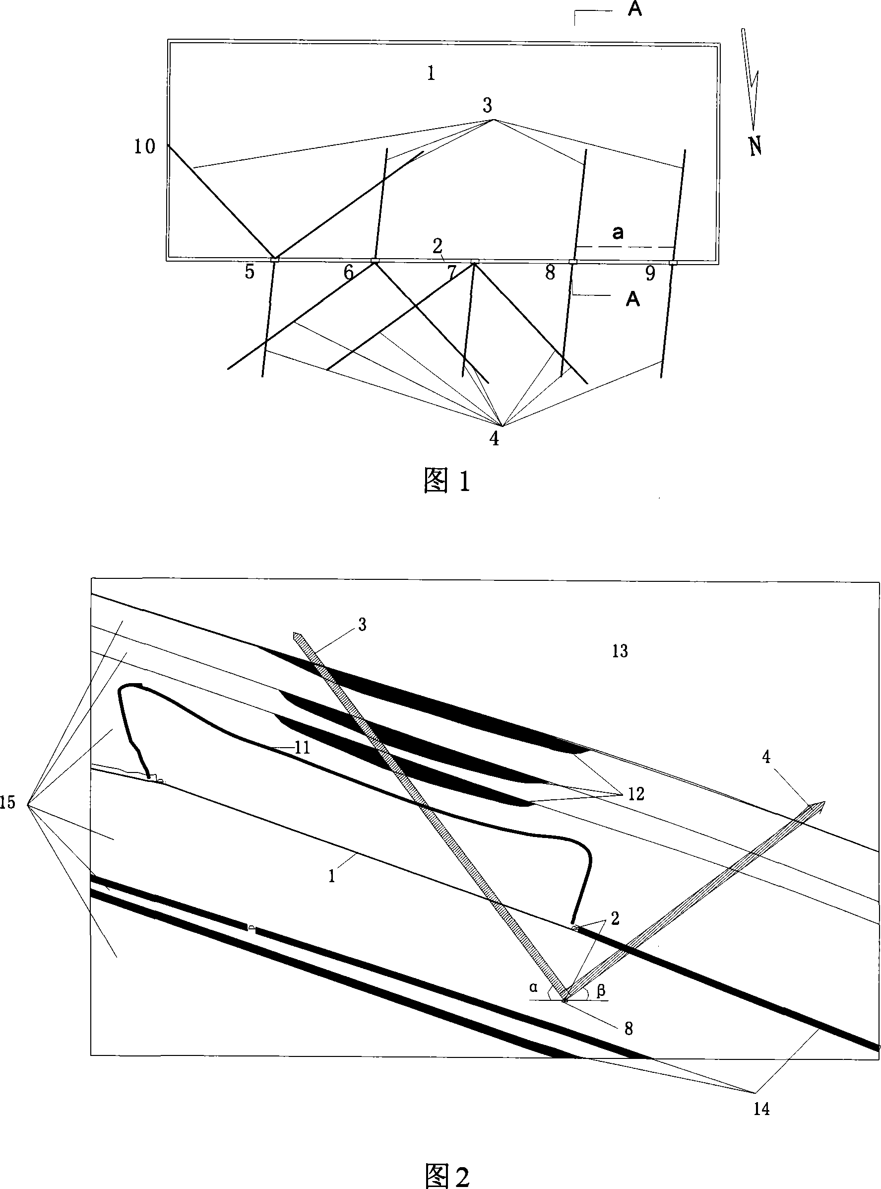 Aquifer preventing and controlling method for coal face roof plate separation layer