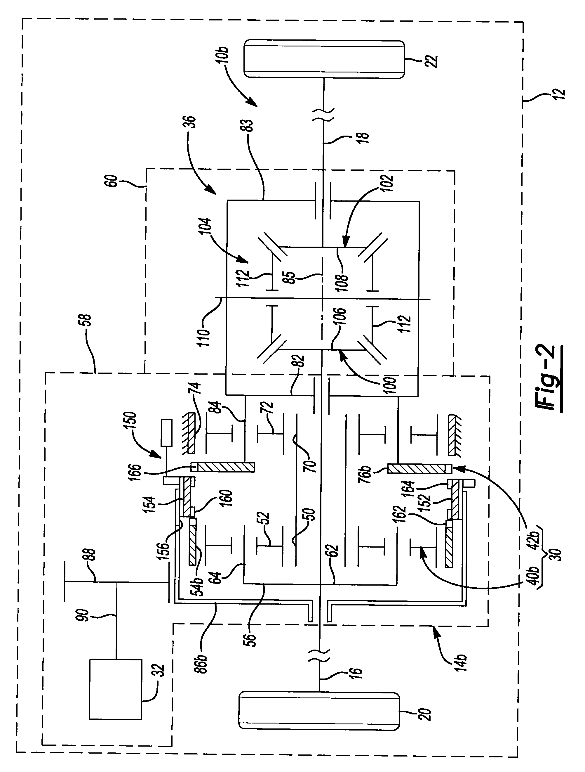 Axle assembly with torque distribution drive mechanism