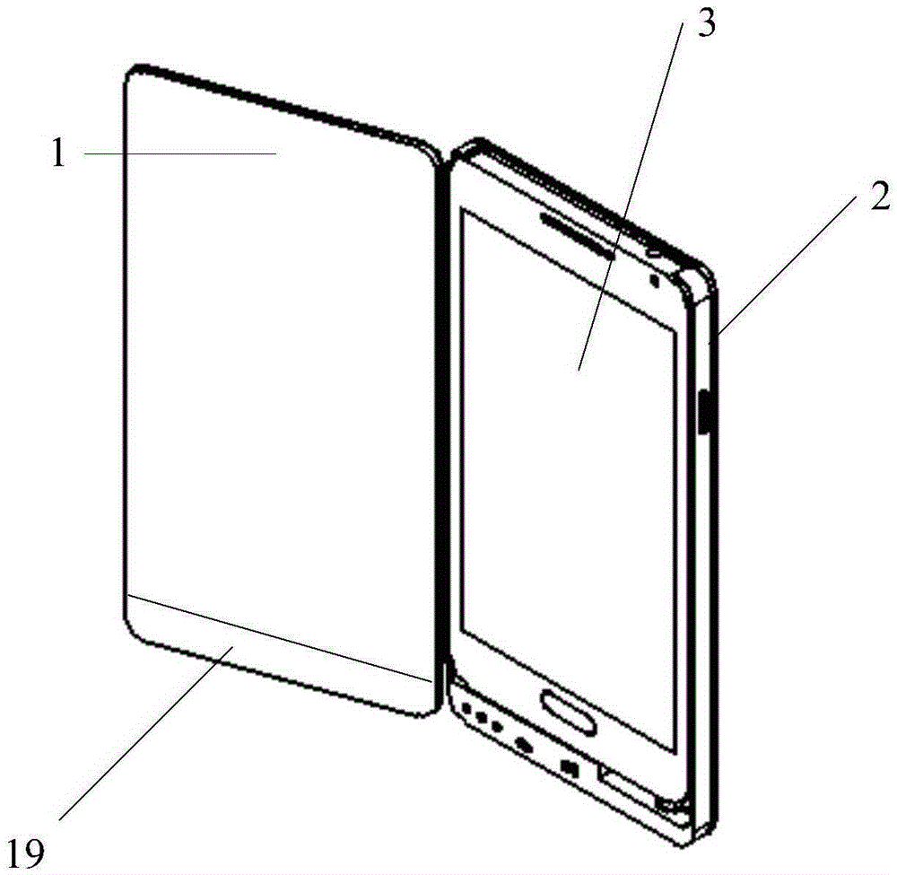 An electronic device protective case