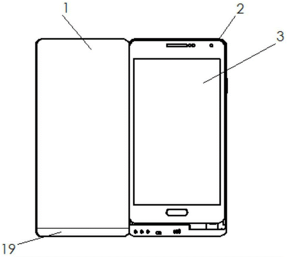 An electronic device protective case