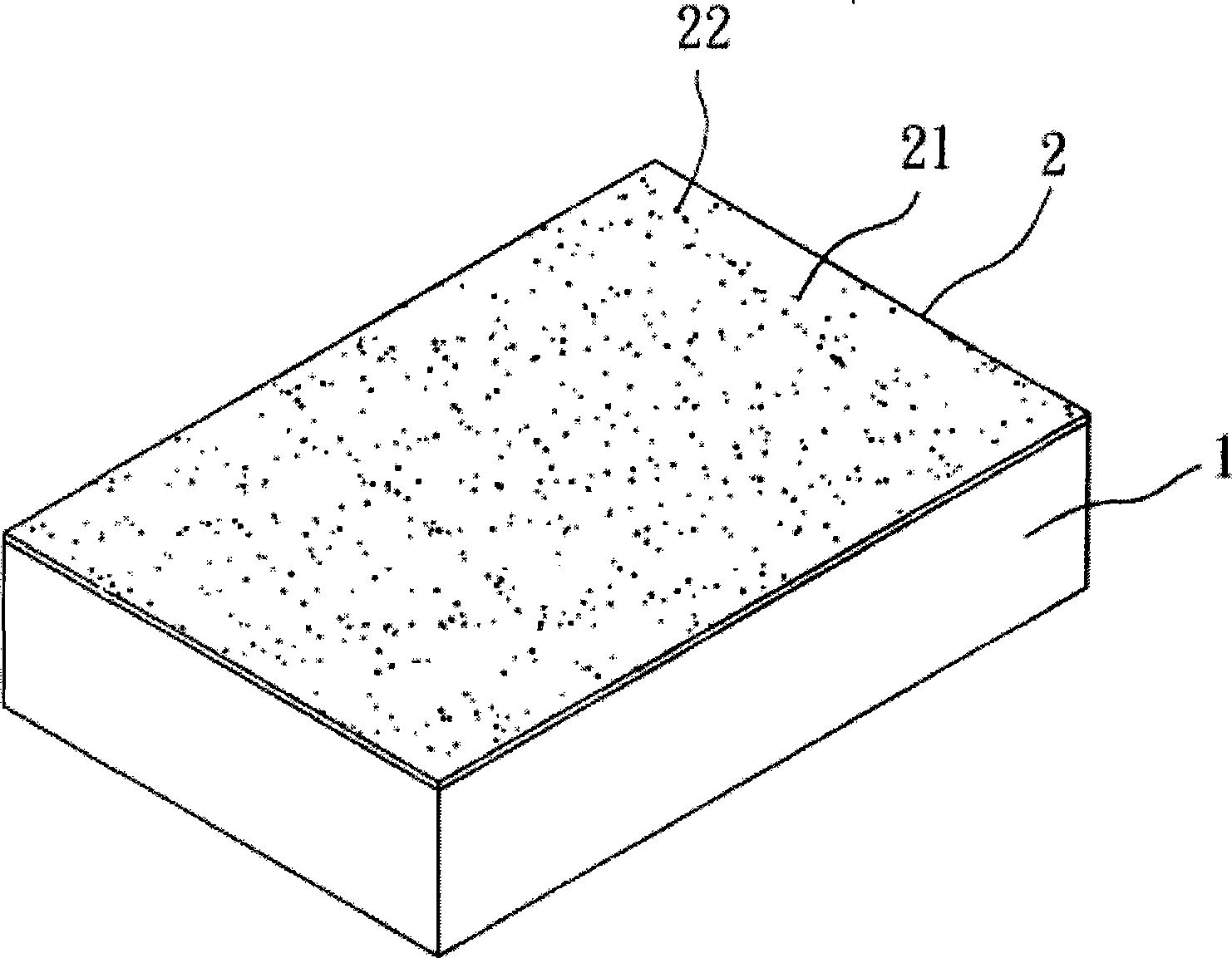 Silicon solar battery with polymer ribbon radiative transition coating