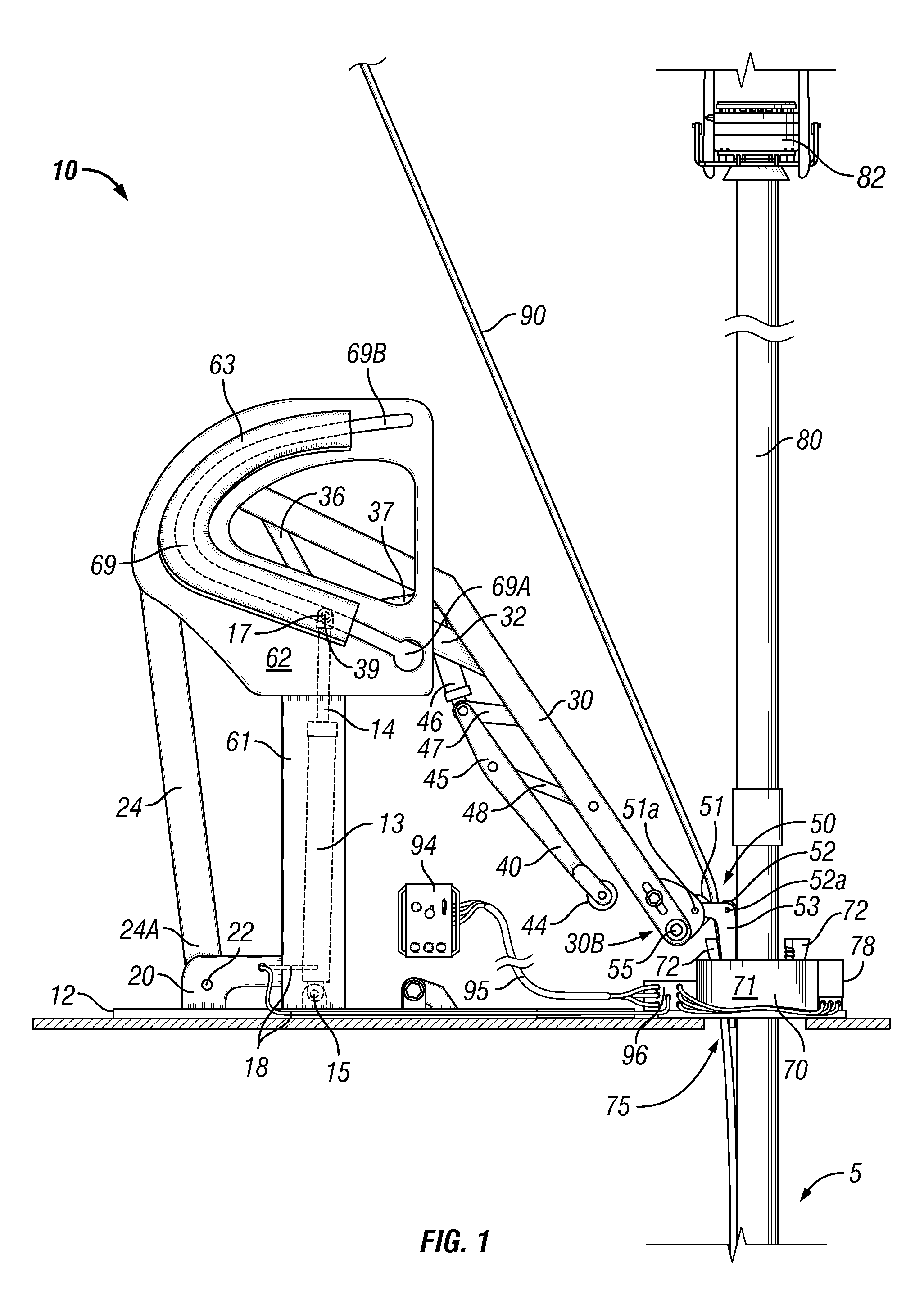 Method And Apparatus To Position And Protect Control Lines Being Coupled To A Pipe String On A Rig