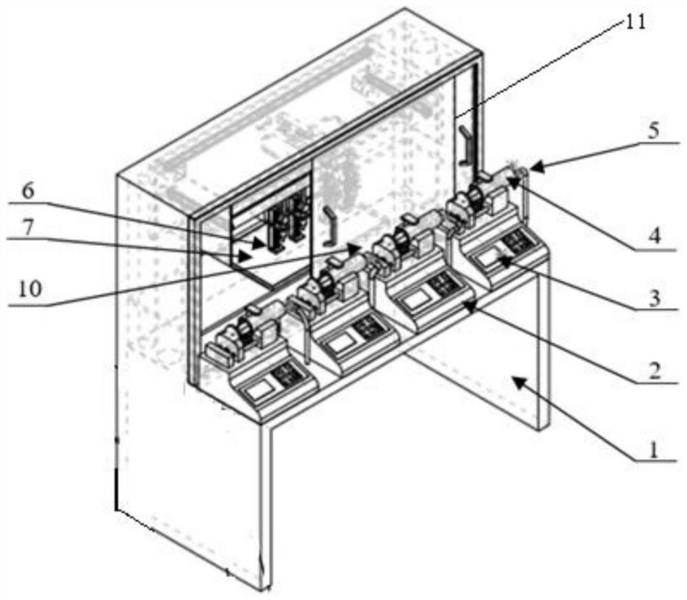 A multi-nozzle collaborative cell/soft tissue 3D printing device