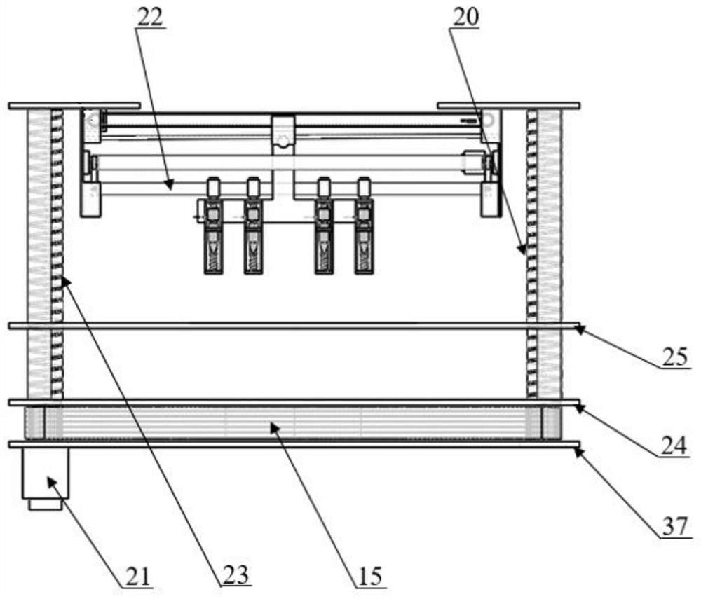 A multi-nozzle collaborative cell/soft tissue 3D printing device