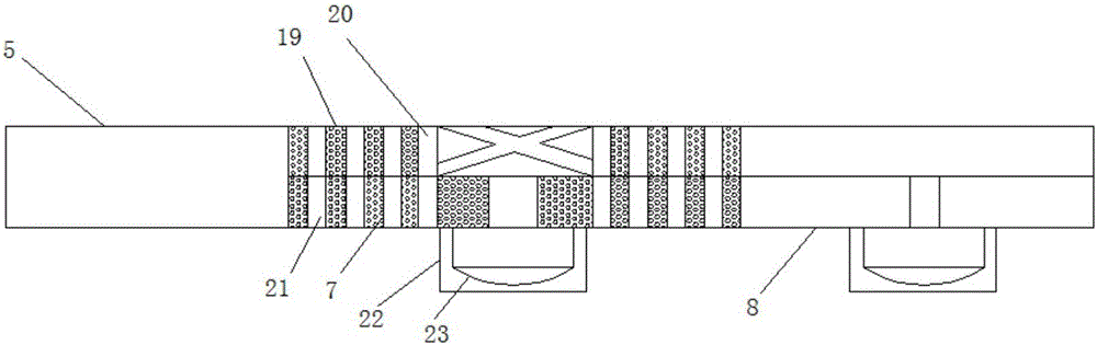 Scraper conveying sieving machine