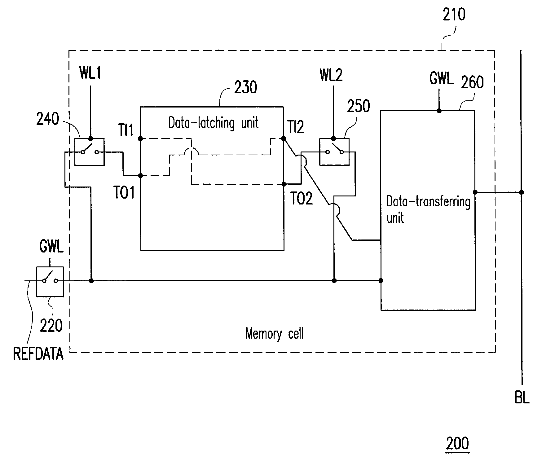 Single-ended SRAM with cross-point data-aware write operation