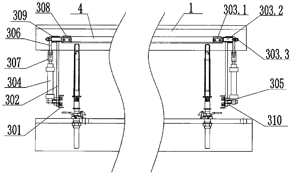 Yarn guide plate tilter for ring spinning frames