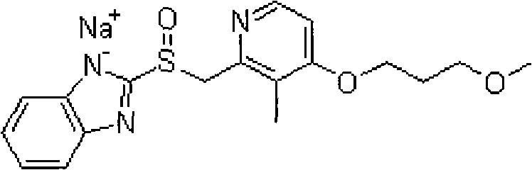 Stable rabeprazole sodium freeze-dried preparation and preparation method thereof