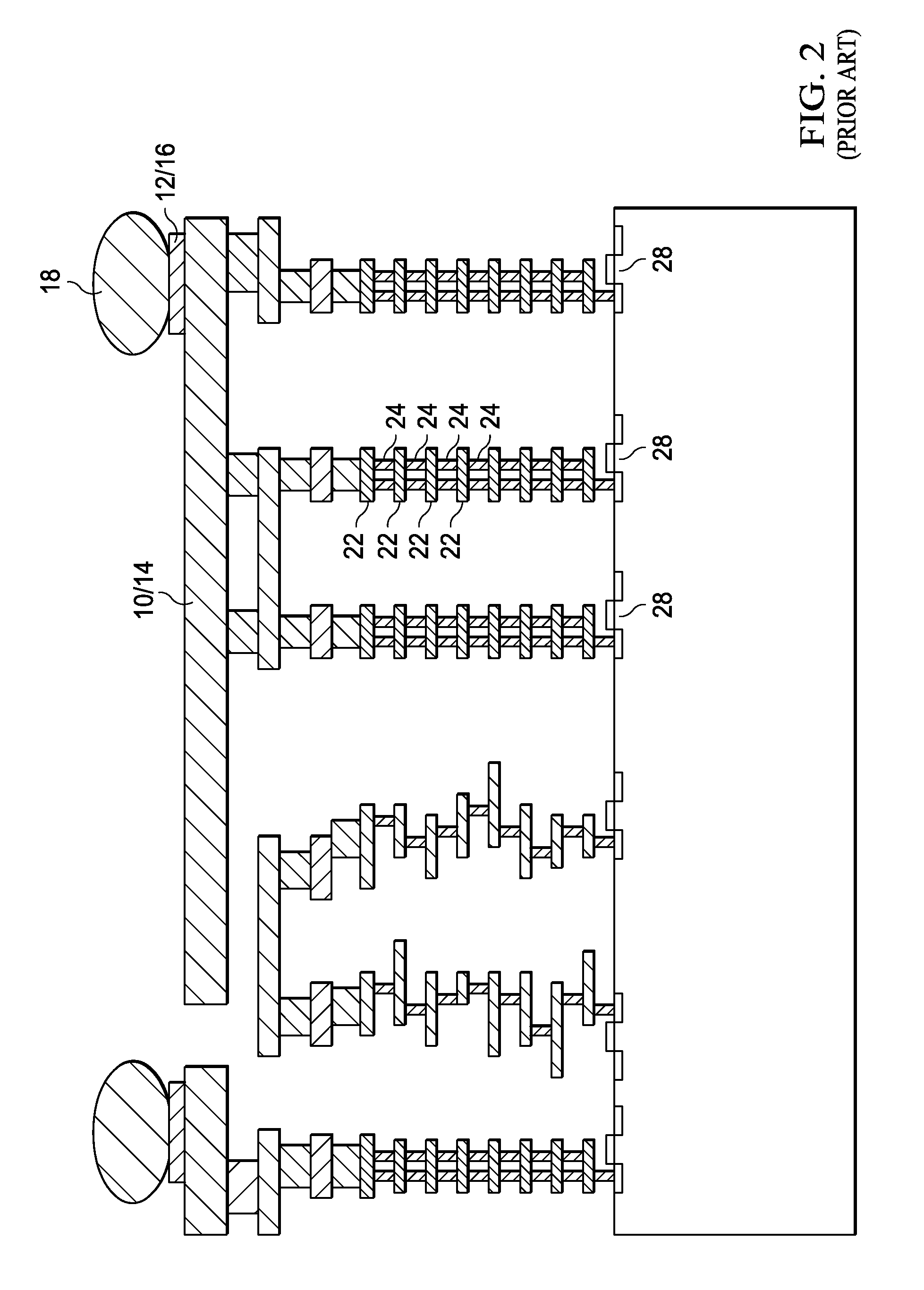 Supplying Power to Integrated Circuits Using a Grid Matrix Formed of Through-Silicon Vias