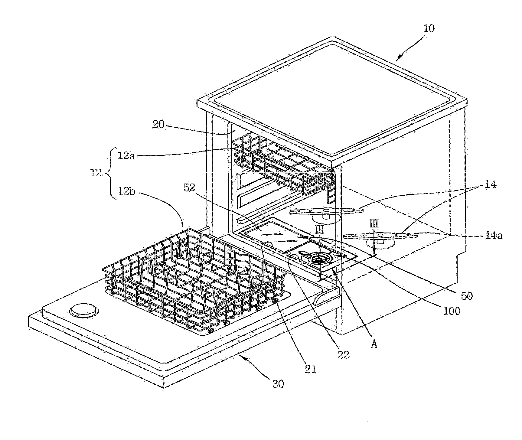 Filter assembly and dishwasher having the same