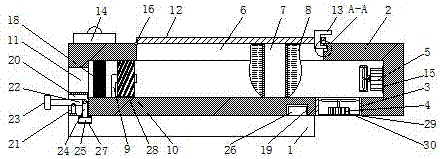 Dust removing blackboard eraser