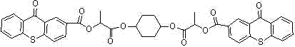 A kind of thioxanthone carboxylate photoinitiator and preparation method thereof