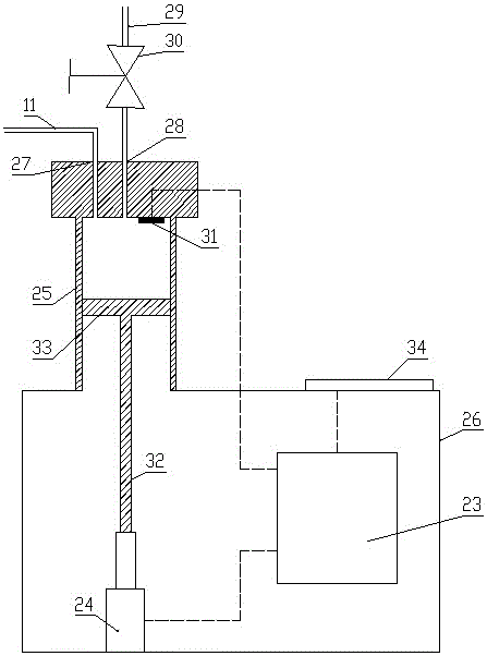 Coal rock permeability experiment system with adjustable outlet pressure as well as method
