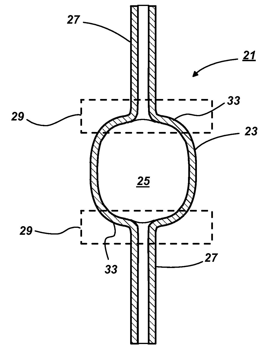 Ceramic Discharge Vessel Having an Opaque Zone and Method of Making Same