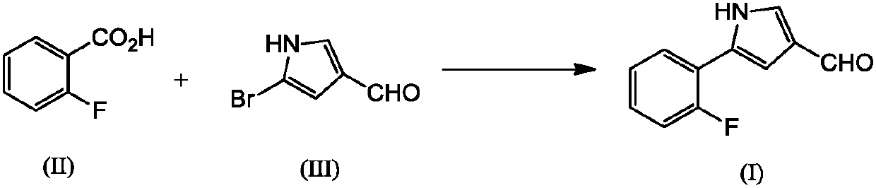 Synthetic method of vonoprazan key intermediate