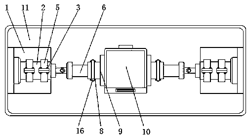 Automobile part polishing machine