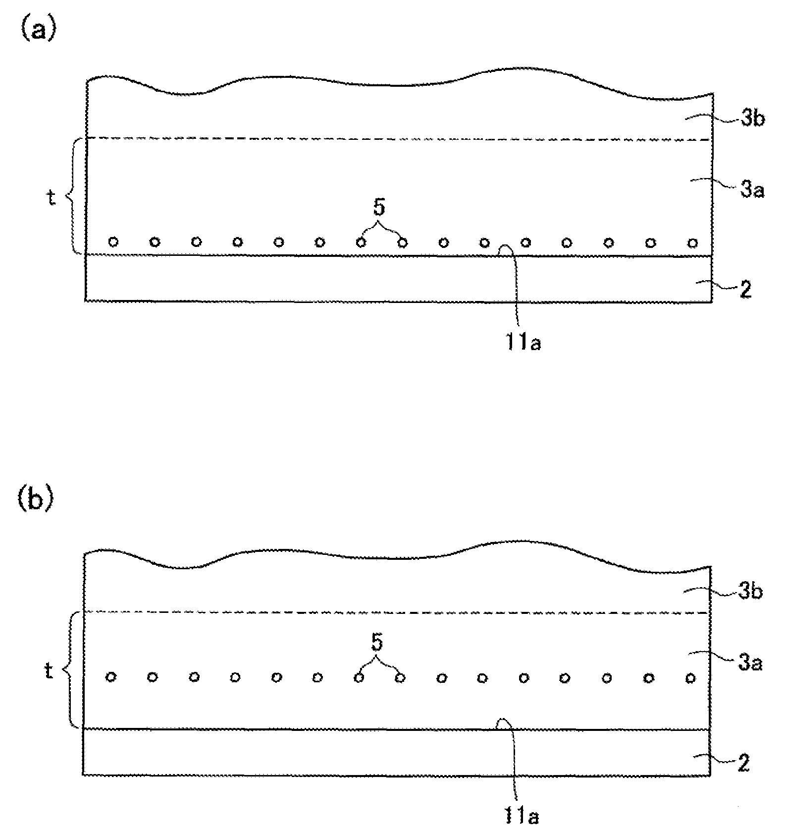 Films of nitrides of group 13 elements and layered body including the same