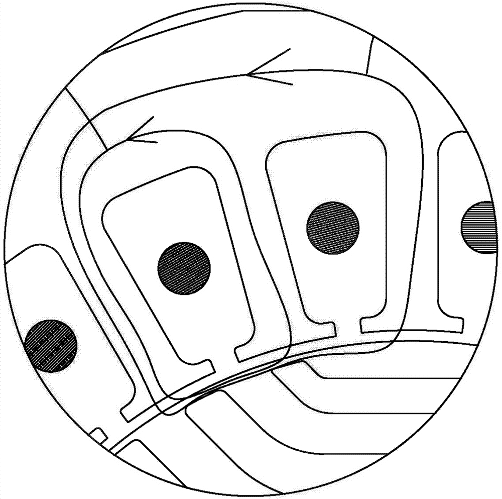 Synchronous reluctance motor rotor and synchronous reluctance motor