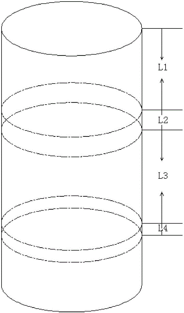 Core experimental simulation method and device for edge-bottom water reservoir exploitation