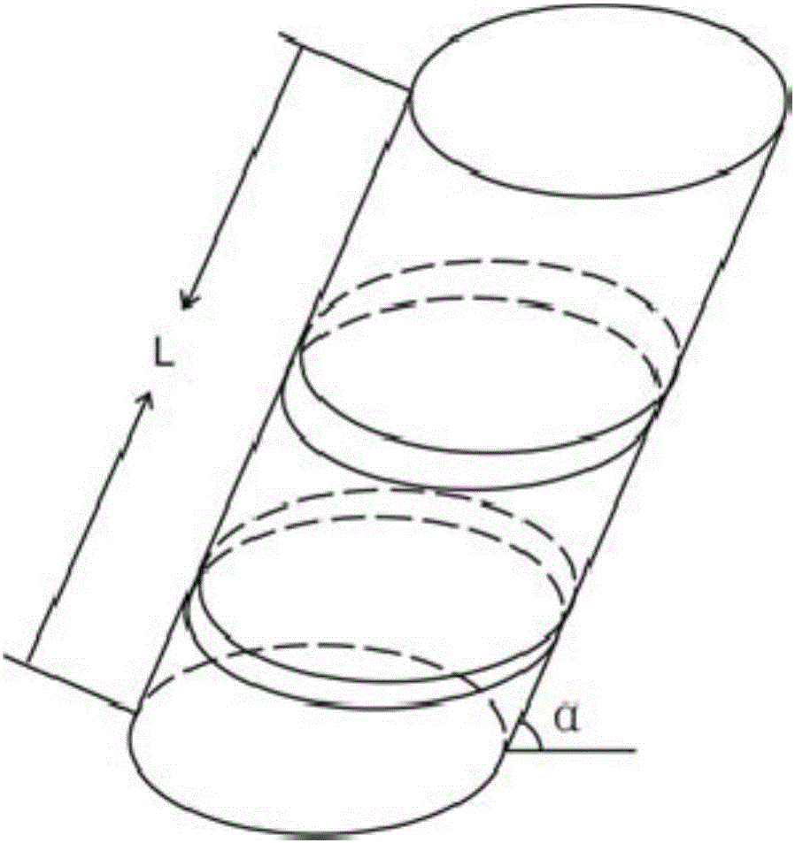 Core experimental simulation method and device for edge-bottom water reservoir exploitation