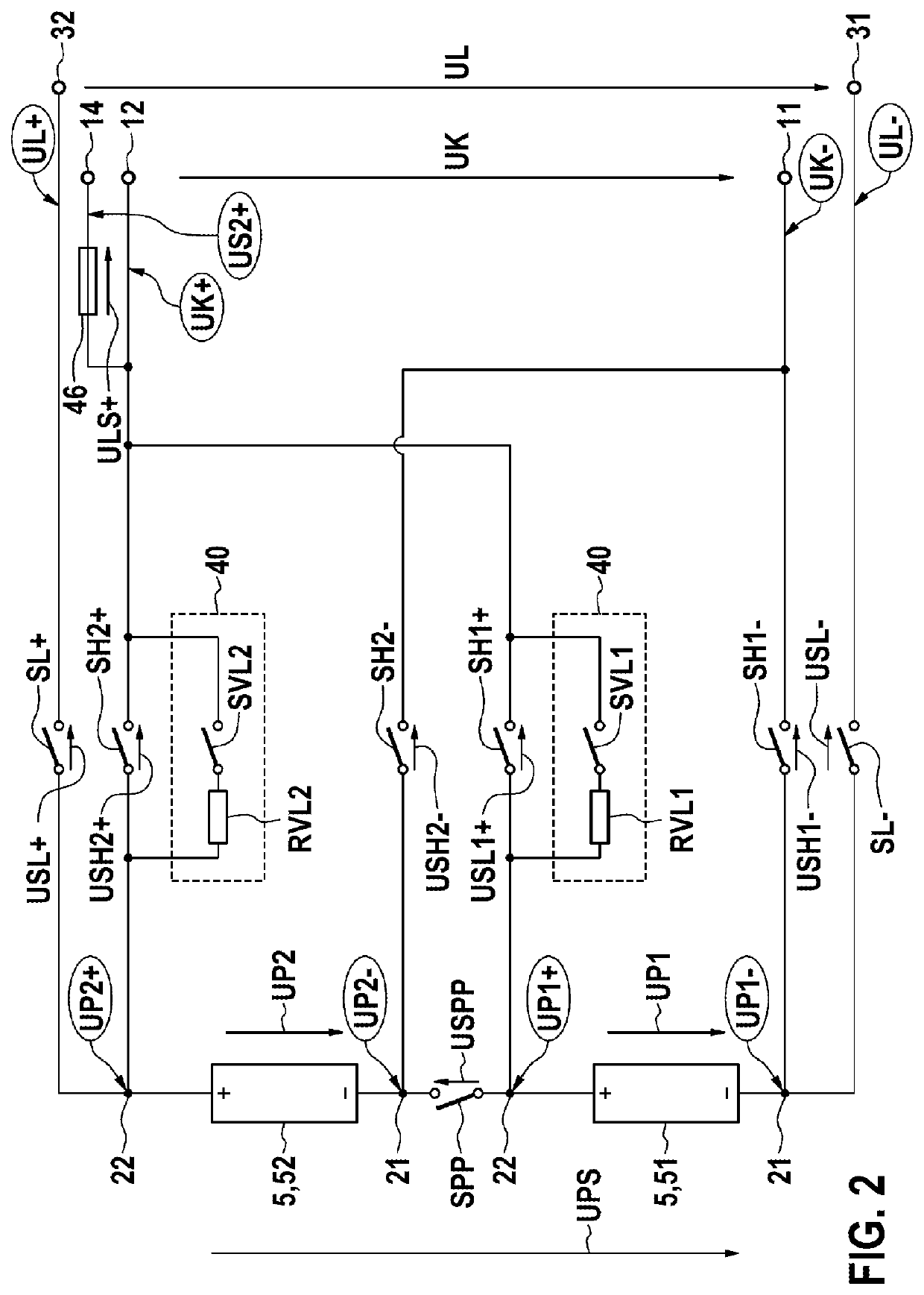 Battery system, method for diagnosing a battery system, and motor vehicle