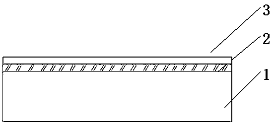 A preparation method based on gold/silica core-shell microstructure and molybdenum disulfide composite thin film transistor