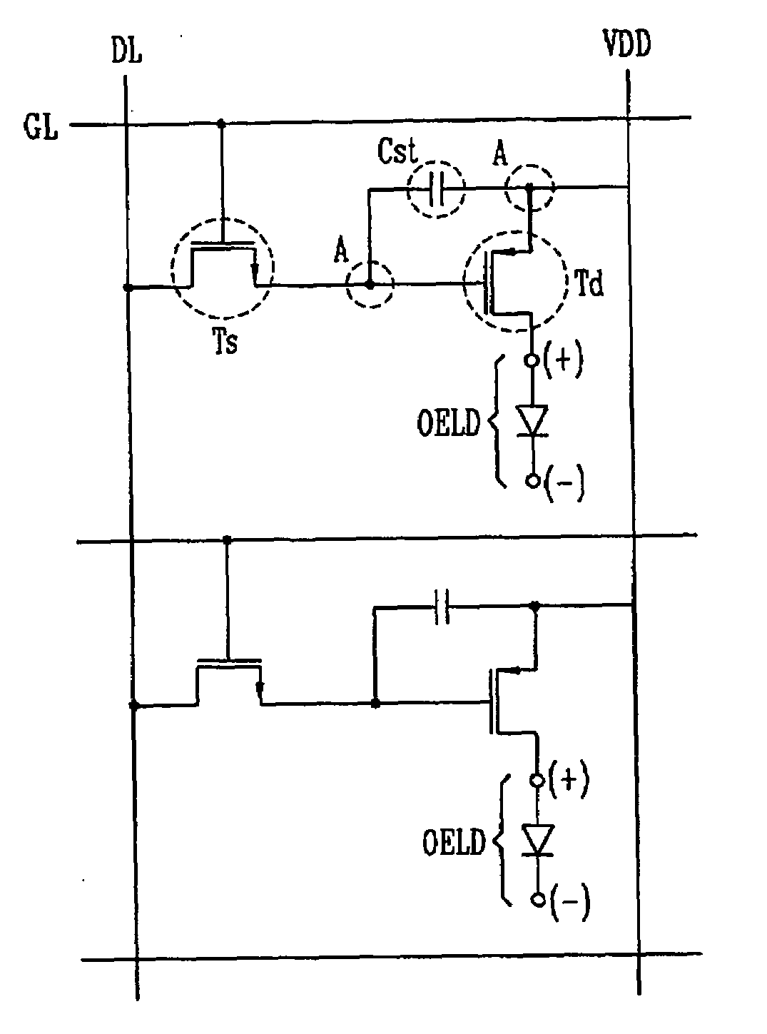 Organic light emitting diode device and method for fabricating the same
