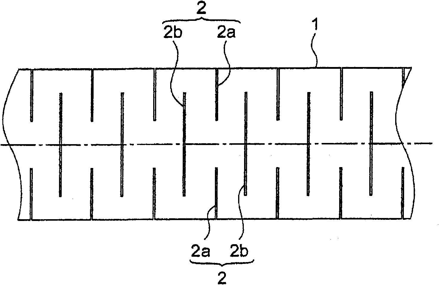 Heating-element unit, and heating device