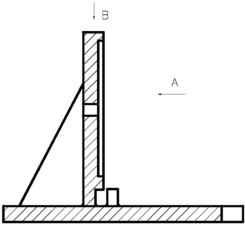 Set-up for converting horizontal milling into vertical milling