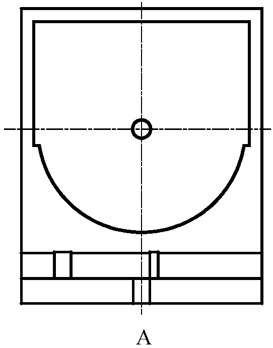 Set-up for converting horizontal milling into vertical milling