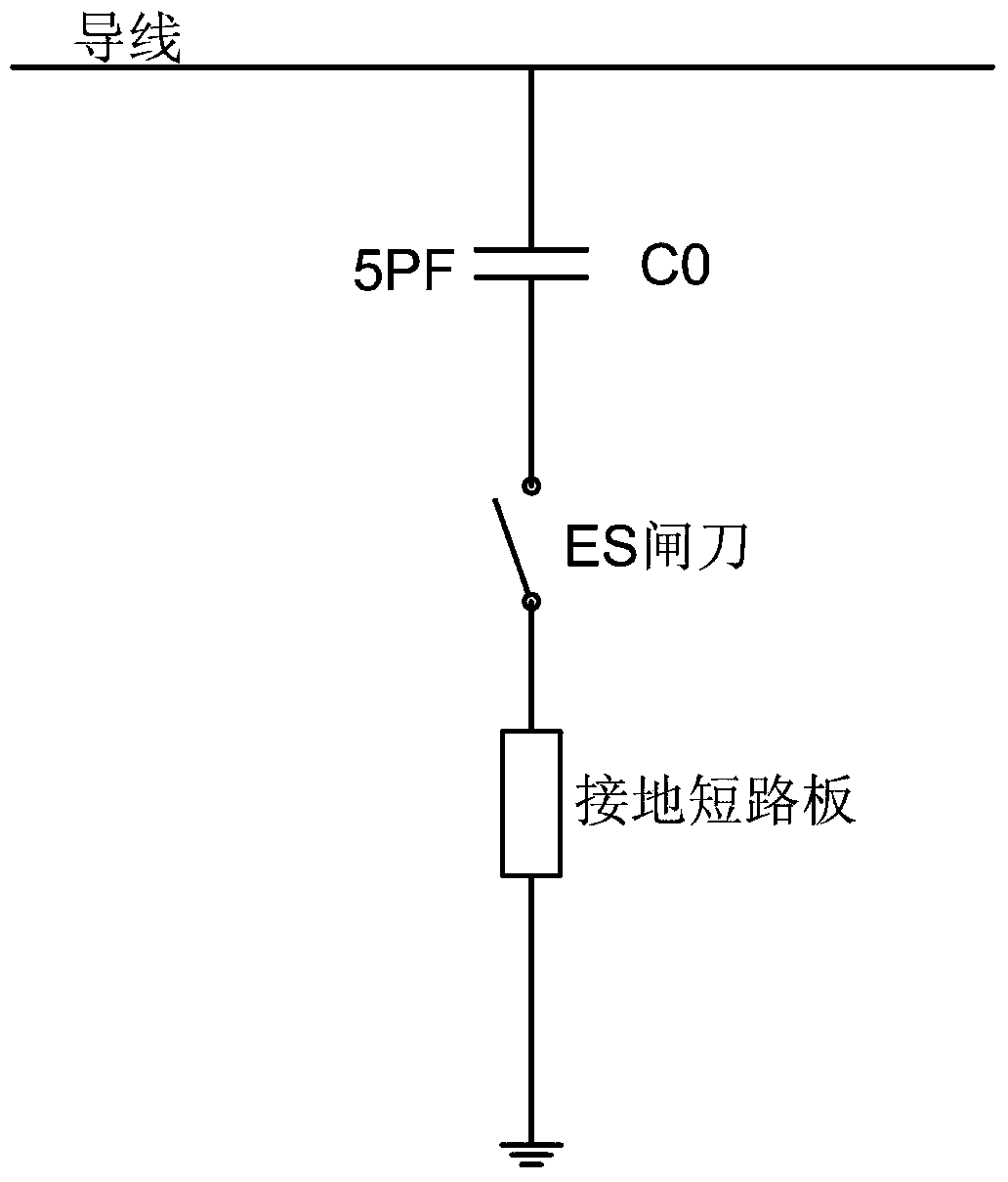 An induced voltage absorbing device and method thereof