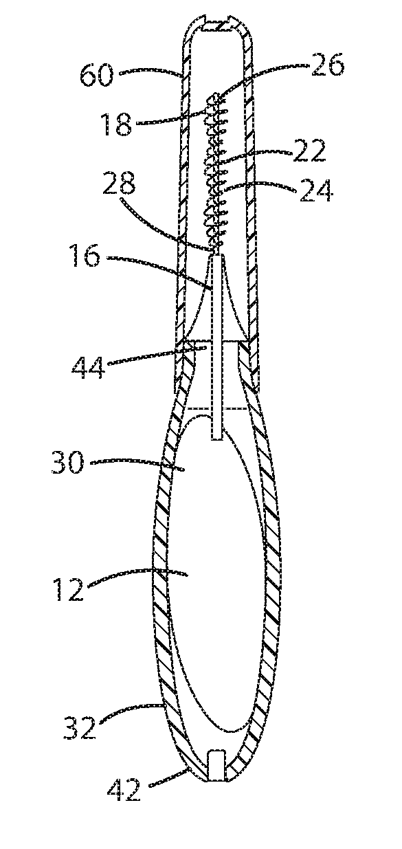 Interdental toothbrush