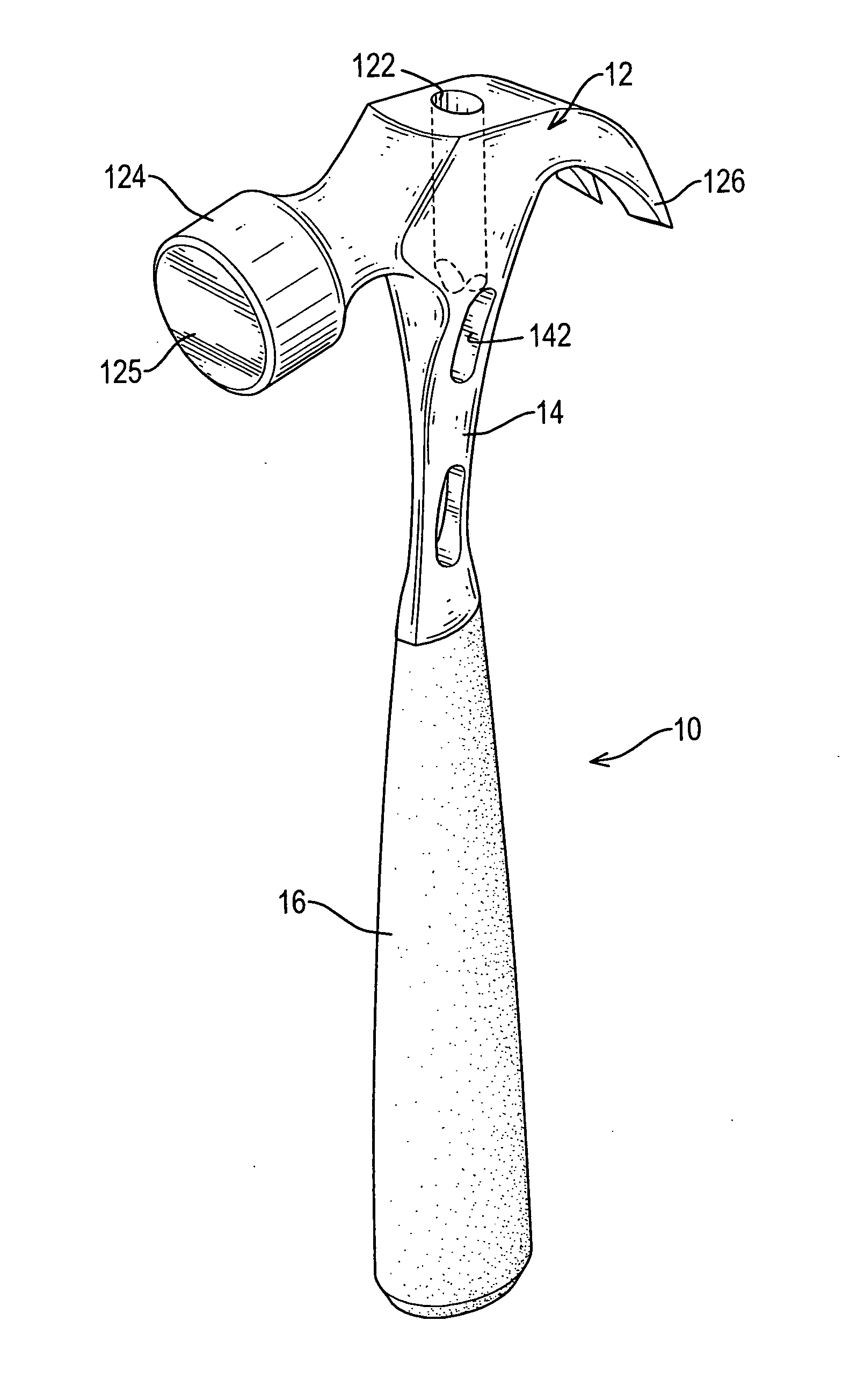 Vibration-damping hammer