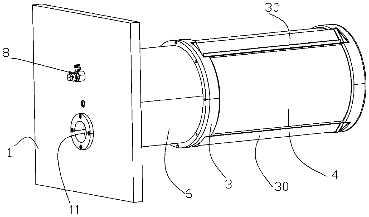 Dust removal mechanism