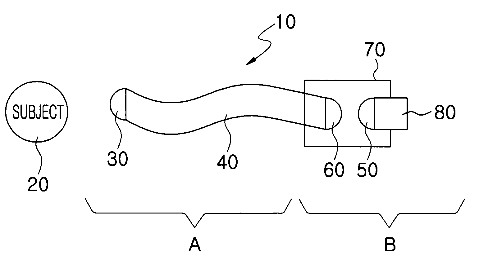 Apparatus for acquiring image information using array of image acquisition units having optical device